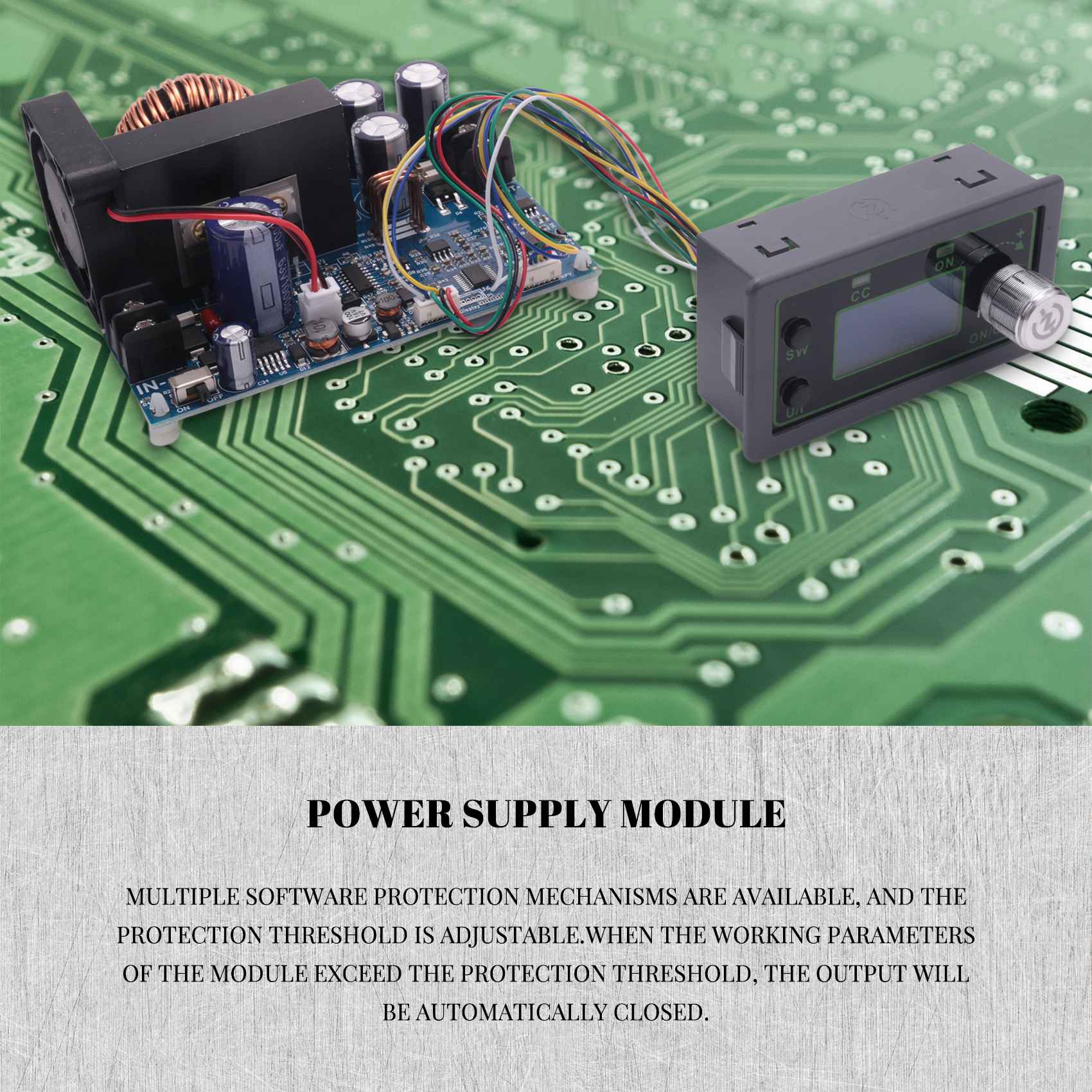Step Down Dc Power Supply Module 1000W - [NOVO! A76K] WZ5020L 20A 1000W Módulo